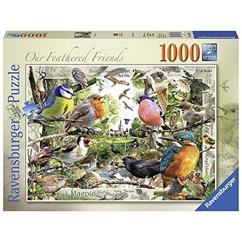 ジグソーパズル 海外製 アメリカ 19838 Ravensburger Our Feathered ...