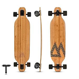 マグネート ロングスケートボード スケボー Bamboo Carver Magneto Bamboo Carving Longboard Ska