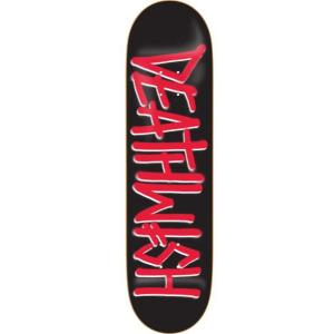 デッキ スケボー スケートボード 01-01-0792 Deathwish Skateboards Deathspray Red Deck 8.25"｜maniacs-shop
