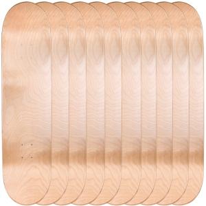 デッキ スケボー スケートボード Cal 7 Blank Maple Skateboard Decks (Bundle of 10) (7.75 Inch, Nat