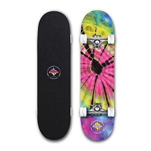 スタンダードスケートボード スケボー 海外モデル SWSTTIEDYESKBC Shark Wheel Tie Dye Street