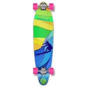 ロングスケートボード スケボー 海外モデル GCKT050 Yocaher Longboard Skateboard Complete Kick