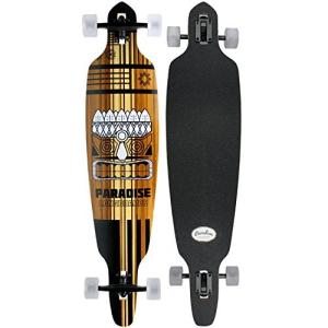 ロングスケートボード スケボー 海外モデル DECK Paradise Longboard Drop Through Complete Crui