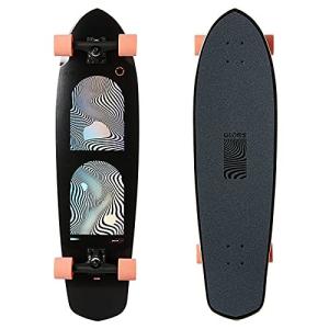 グローブ ロングスケートボード スケボー 10525288 Globe Blaze XL Complete Skateboard,Black/Ora