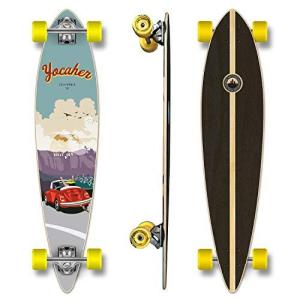 ロングスケートボード スケボー 海外モデル GCPT119 Yocaher Graphic Complete Pintail Skateboar