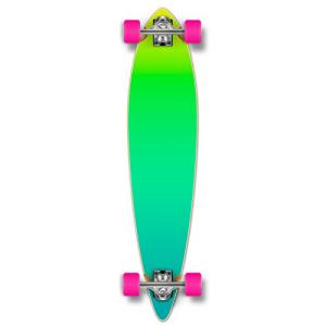 ロングスケートボード スケボー 海外モデル GCPT092 Yocaher Graphic Complete Pintail Skateboar