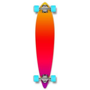 ロングスケートボード スケボー 海外モデル GCPT093 Yocaher Graphic Complete Pintail Skateboar