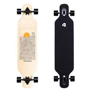 ロングスケートボード スケボー 海外モデル 4069 Retrospec Rift Drop-Through Longboard Skatebo