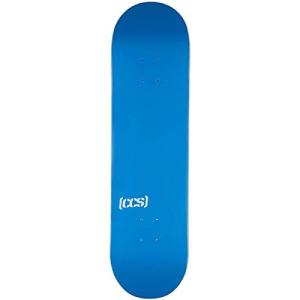 デッキ スケボー スケートボード CCSLogoDecks [CCS] Logo Skateboard Deck Blue 7.50"｜maniacs-shop