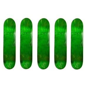 デッキ スケボー スケートボード Cal 7 Blank Maple Skateboard Decks (Bundle of 5) (7.75 Inch, Gree