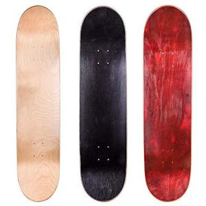 デッキ スケボー スケートボード C7-1D850-N-KK-RR Cal 7 Blank Maple Skateboard Decks (Natural, Bla｜maniacs-shop