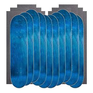デッキ スケボー スケートボード Cal 7 Blank Maple Skateboard Decks with Grip Tape (Bundle of 10)