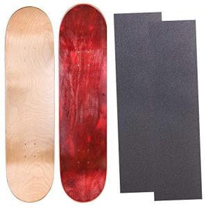 デッキ スケボー スケートボード SA5759 Cal 7 Blank Maple Skateboard Decks with Grip Tape| Two Pac｜maniacs-shop