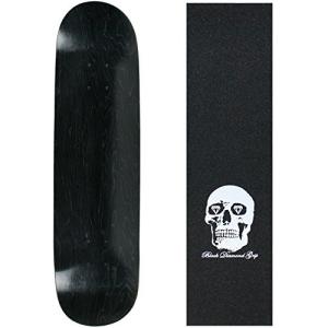 デッキ スケボー スケートボード DMB-77SBLK + BD-SKU Moose Skateboard Deck Blank Stained Black 7.7｜maniacs-shop