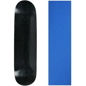 デッキ スケボー スケートボード DMB-8SBLK + BD-BLU Moose Skateboard Deck Blank Stained Black 8.0"｜maniacs-shop