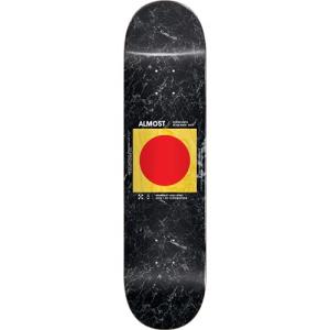 デッキ スケボー スケートボード 1DALM0MINML82KK Almost Minimalist Skateboard Deck -8.25 Black R7｜maniacs-shop