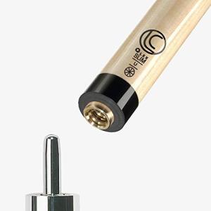 海外輸入品 ビリヤード HX8 Lucasi Hybrid 11.75mm Zero Flex Slim Technology Pool Shaft, Black Collar,