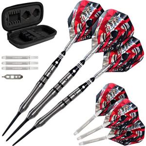海外輸入品 ダーツ CUESOUL Dazzling Super Grip 20g Soft Tip 90