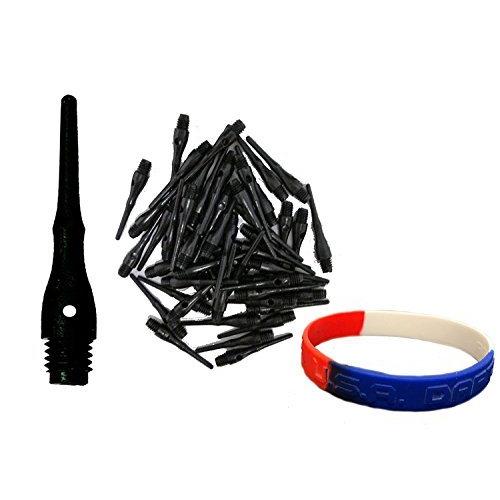 海外輸入品 ダーツ チップ Tufflex III Extra Strong 2BA 3/16" T...
