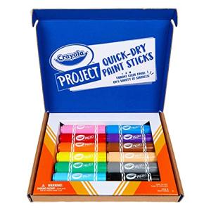 クレヨラ アメリカ 海外輸入 54-1075 Crayola Quick Dry Paint Sticks, Amazon Exclusive Colors, Paint｜maniacs-shop