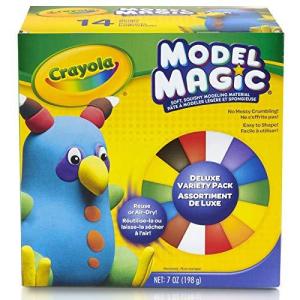 クレヨラ アメリカ 海外輸入 23-2403 Crayola Model Magic Deluxe Variety Pack (14 Packs), Kids Air Dr｜maniacs-shop