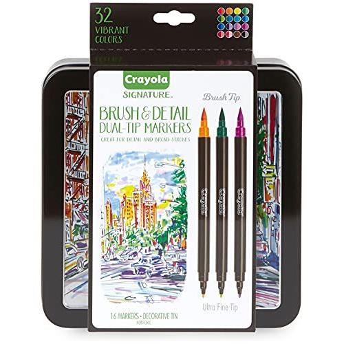 クレヨラ アメリカ 海外輸入 58-6501 Crayola Brush &amp; Detail Dual...