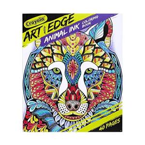 クレヨラ アメリカ 海外輸入 040593 Crayola Art With Edge Jungle Animal Coloring Pages (40pgs), Cute｜maniacs-shop