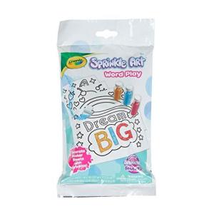 クレヨラ アメリカ 海外輸入 74-7311 Crayola Sprinkle Art Say What Activity Kit, Word Art, Gift for｜maniacs-shop