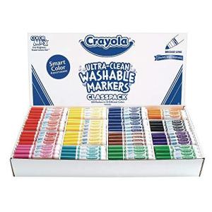 クレヨラ アメリカ 海外輸入 588220 Crayola Exclusive Smart Color Ultra-Clean Washable Marker Classp｜maniacs-shop