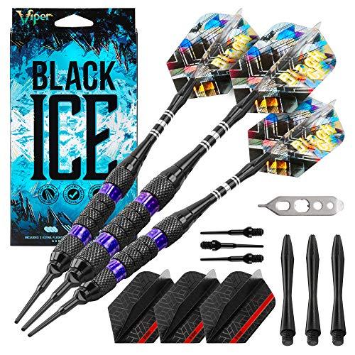 海外輸入品 ダーツ 20-1703-18 Viper Black Ice Soft Tip Dart...