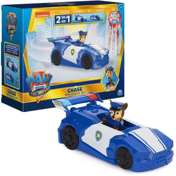 パウパトロール ザ・ムービー ミニベーシックビークル チェイス スーパーポリスカー 2in1 チェイ
