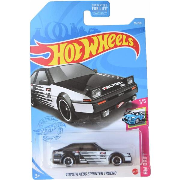 ホットウィール Hot Wheels トヨタ AE86 スプリンタートレノ HWドリフト 1/5 3...