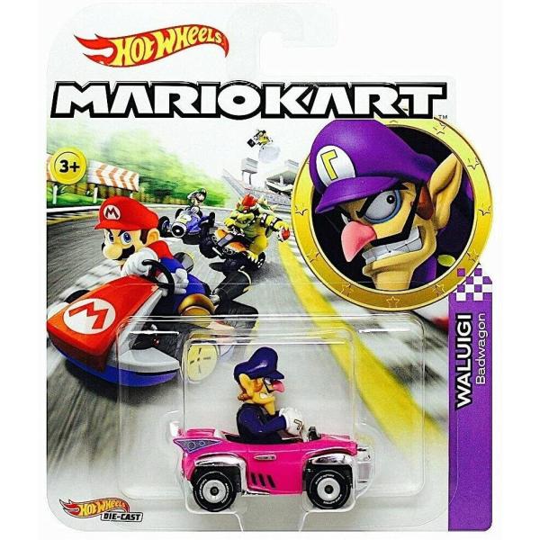 ホットウィール Hot Wheels マリオカート ワルイージ バッドワゴン MARIO KART ...