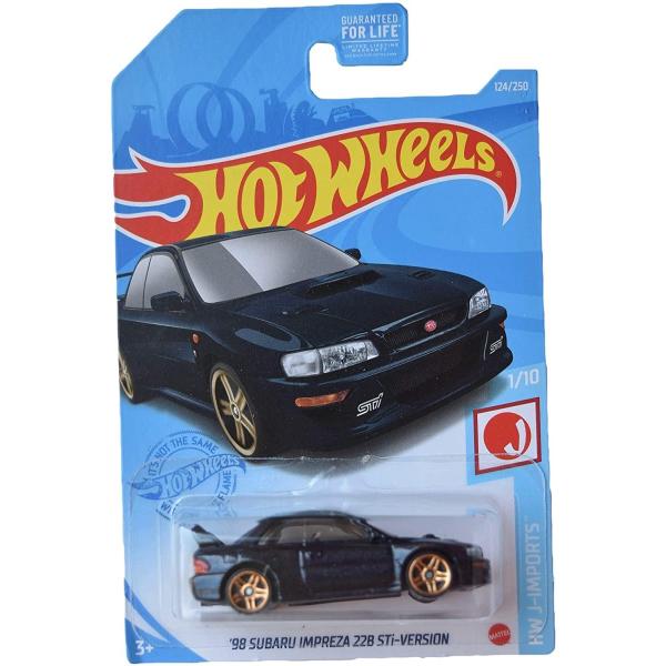 ホットウィール マテル ミニカー gtb01 Hot Wheels &apos;98 Subaru Impre...