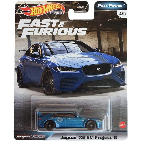 ホットウィール Hot Wheels プレミアム ジャガー XE SV プロジェクト8 4/5 FA...