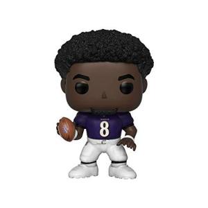 ファンコ FUNKO フィギュア 42864 Lamar Jackson (Baltimore Ravens) NFL Funko Pop! Series 6｜maniacs-shop