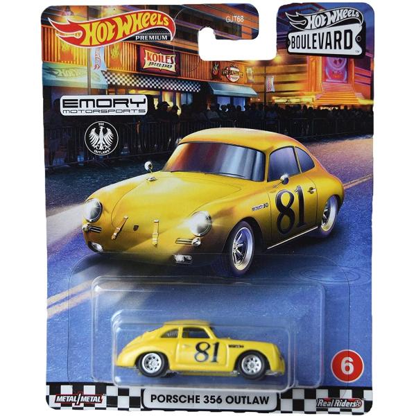 ホットウィール マテル ミニカー GJT74 Hot Wheels Porsche 356 Outl...