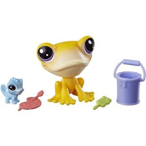 リトレストペットショップ Littlest Pet Shop アメリカ直輸入 E0462 Littlest Pet Shop Iggy Frog｜maniacs-shop