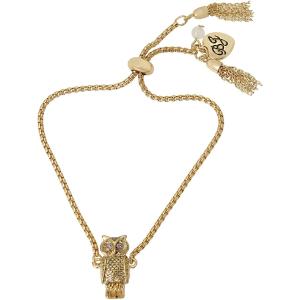 ベッツィ・ジョンソン アメリカ アクセサリー 388714GLD500 Betsey Johnson Owl Slider Bracelet｜maniacs-shop