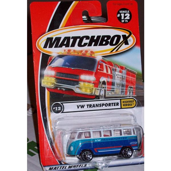 マッチボックス マテル ミニカー 92215 Matchbox VW Transporter Tru...