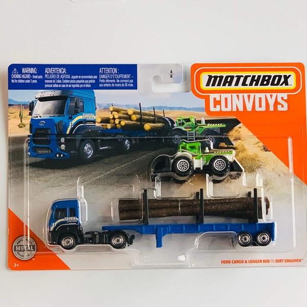マッチボックス マテル プレイセット GMD04 Matchbox Convoys Ford Car...