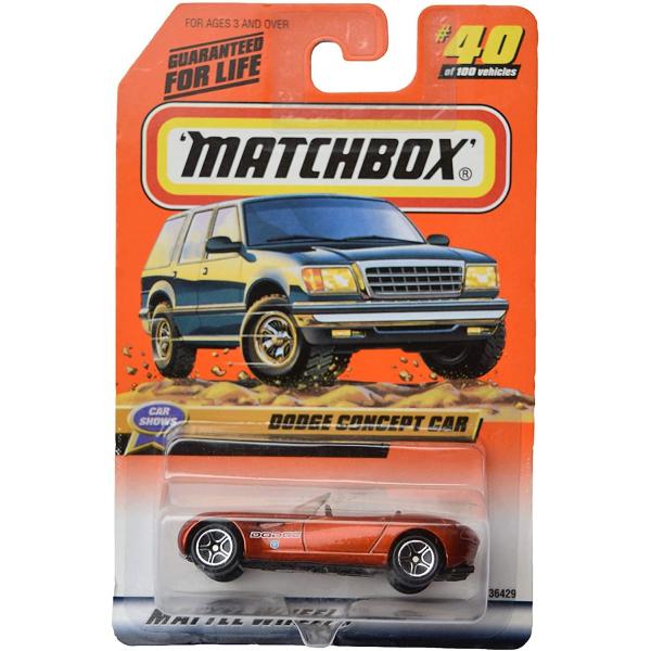マッチボックス マテル ミニカー Matchbox Dodge Concept Car [Burnt...