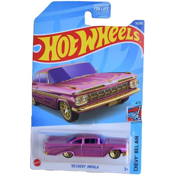 ホットウィール マテル ミニカー '59 Chevy Impala Hot Wheels '59 C...