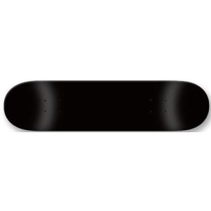 デッキ スケボー スケートボード BK1825-DBL Moose Blank 8.25" Skateboard Deck (Dipped Black)｜maniacs-shop