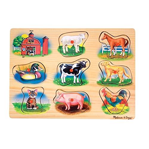 メリッサ&amp;ダグ おもちゃ 知育玩具 268 Melissa &amp; Doug Farm Sound Pu...