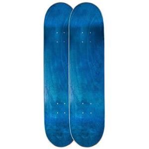 デッキ スケボー スケートボード C7-1D800-BB*2 Cal 7 Blank Maple Skateboard Decks| Two Pack (Blue,｜maniacs-shop
