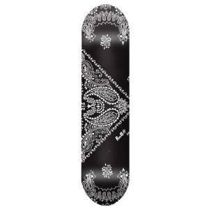 デッキ スケボー スケートボード 030-bandana-Black-8 Bandana Skateboard Graphic Decks, 7.5, 7.75 a｜maniacs-shop