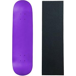 デッキ スケボー スケートボード DMB-82NPUR + GT519 Moose Blank Skateboard Deck - NEON Purple - 8.｜maniacs-shop