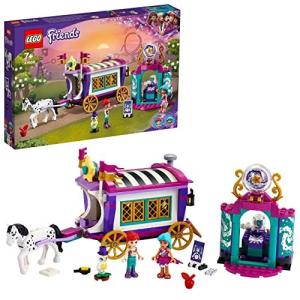 レゴ フレンズ 41688 LEGO 41688 Friends Magical Caravan Horse Toy Set, Fairground Amusement Park with 2 M