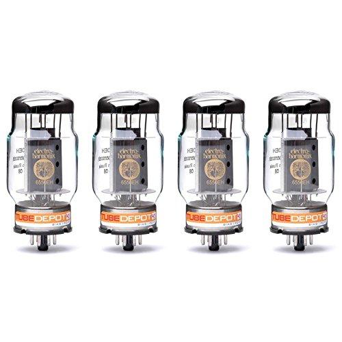 真空管 ギター・ベース アンプ Quad of Electro-Harmonix 6550 EH P...